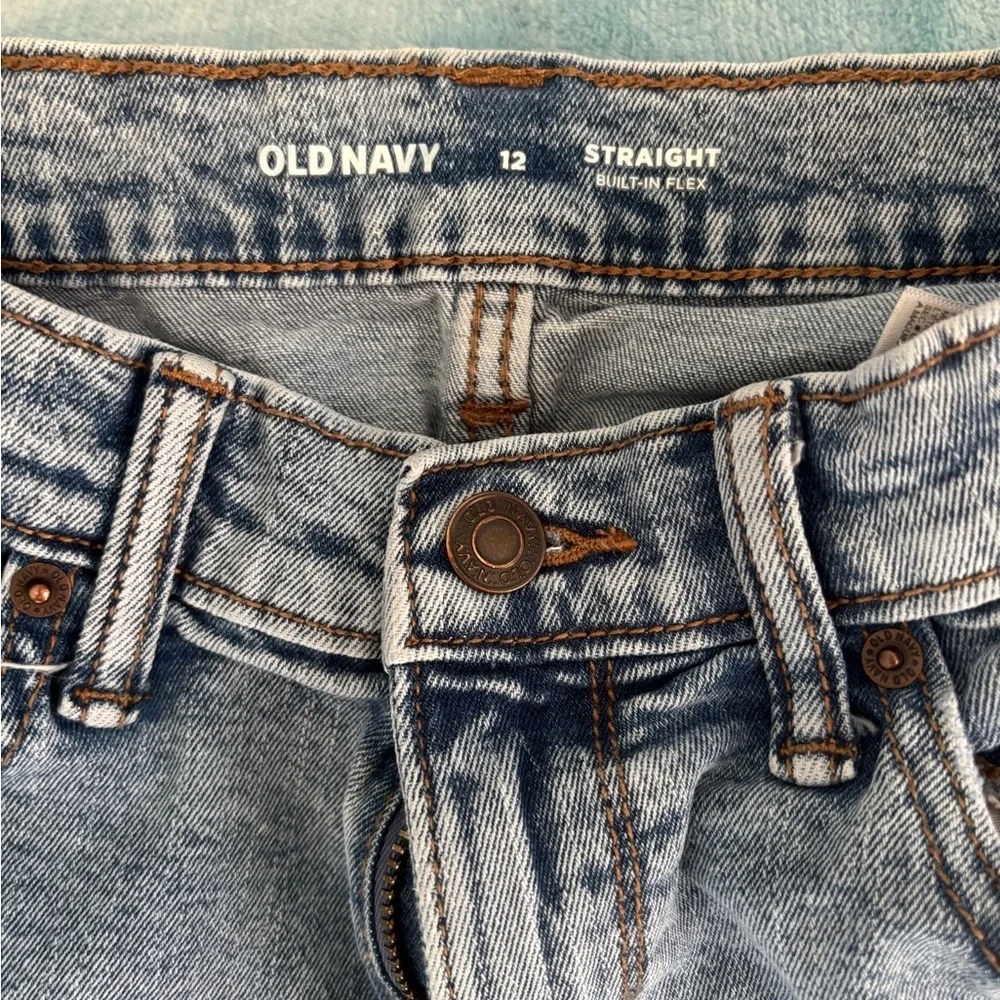 Old Navy Light Blue Boy’s Straight Jeans